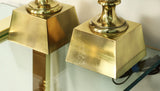 Brass Pineapple Lamps by Westwood Industries - a Pair