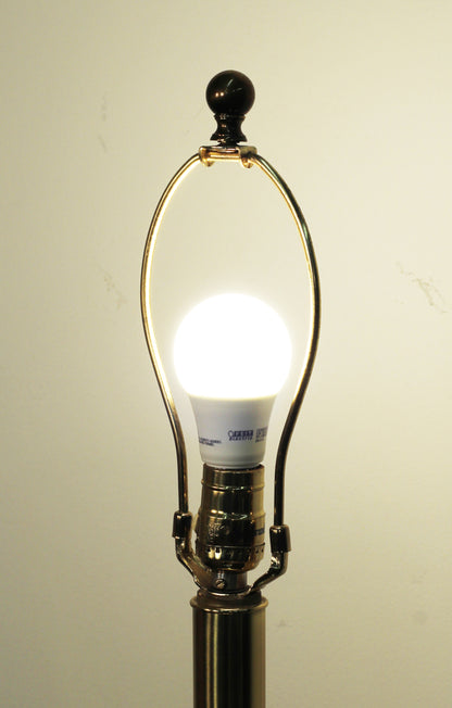 Cast Brass Table Lamp by Rembrandt