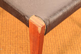 1960s Poul Hundevad Danish Teak Flip-Top Table and Four "Pia" Chairs - Set of 5