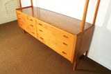 1950s Hans Wegner for Ry Mobler Model Ry-20 Danish Teak Credenza Hutch