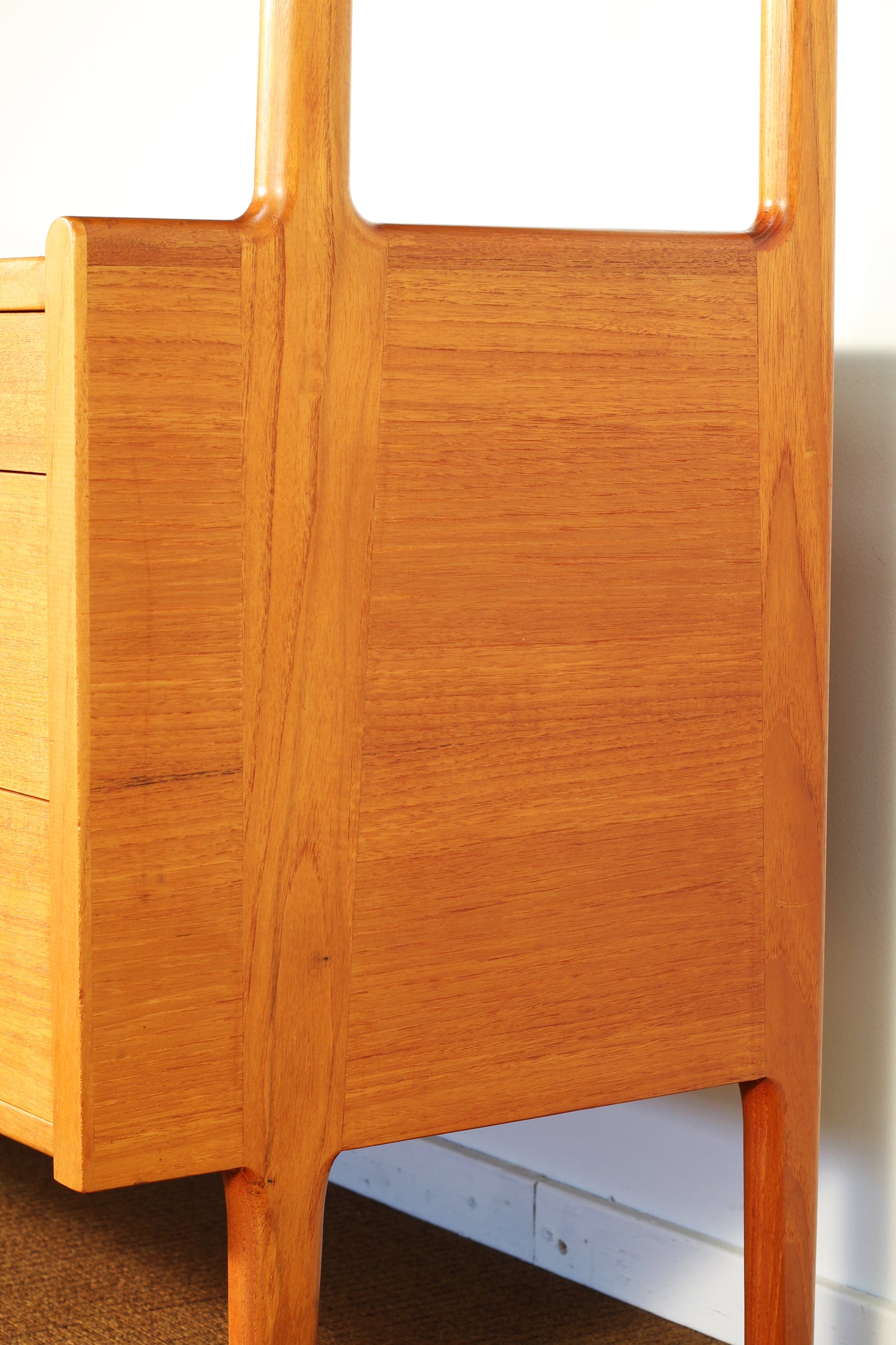 1950s Hans Wegner for Ry Mobler Model Ry-20 Danish Teak Credenza Hutch