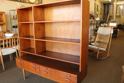 Hundevad Vintage Danish Teak Cabinet & Bookcase