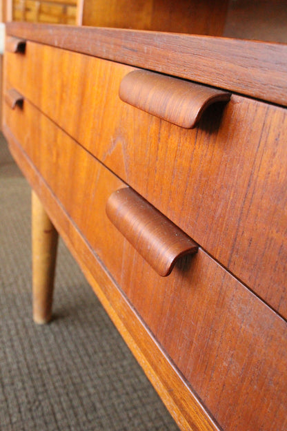 Hundevad Vintage Danish Teak Cabinet & Bookcase