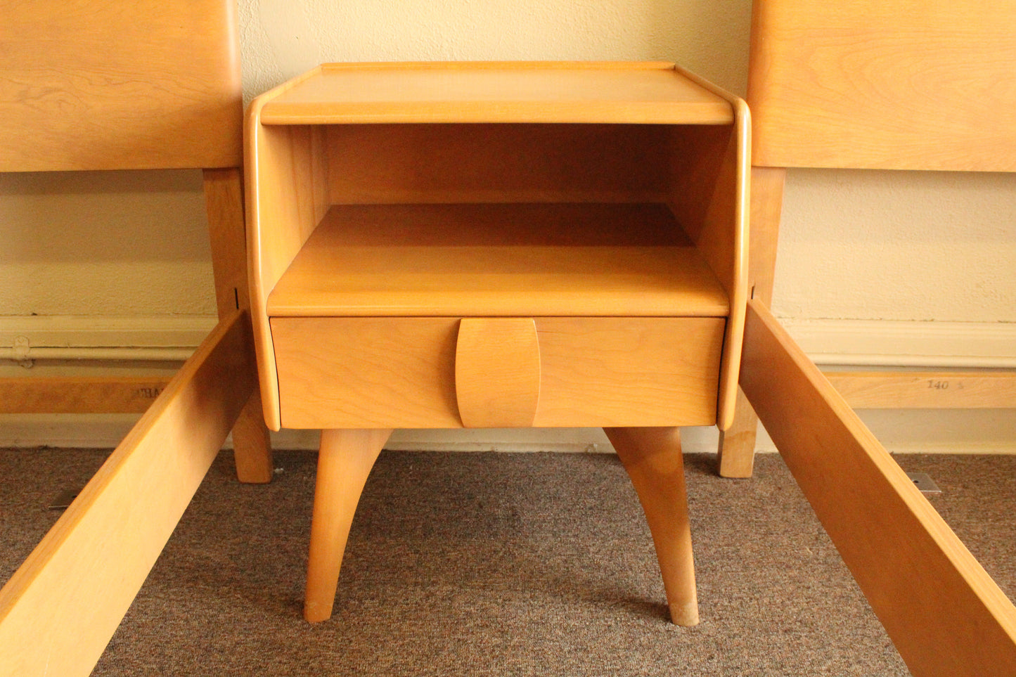 Heywood Wakefield Twin Kohinoor Bedroom Suite