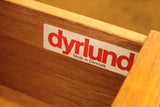 Dyrlund Danish Teak Rolltop Desk