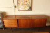 Arne Vodder Attri. Danish ModernTeak Credenza