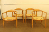 Hans Wegner For Johannes Hansen Round Chairs - 4