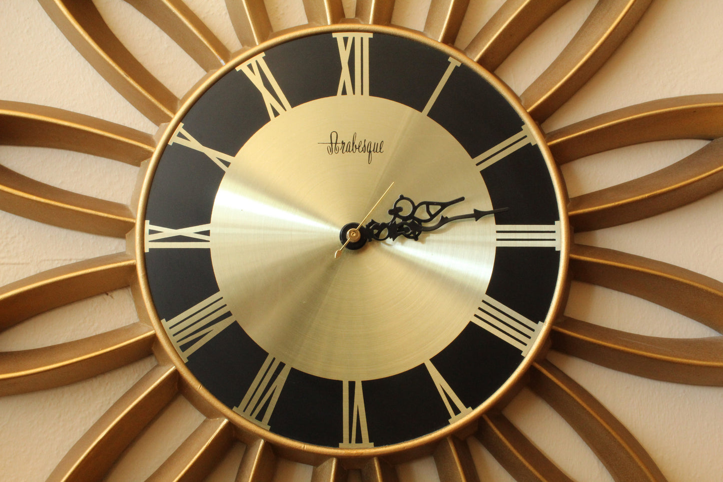 Burwood Atomic Arabesque Wall Clock