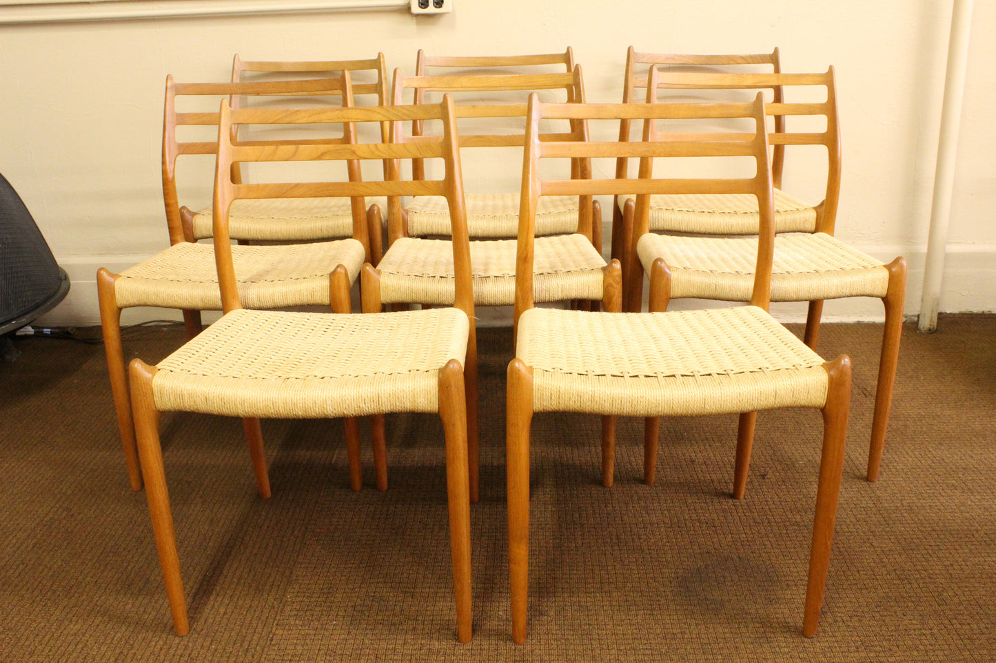 Moller Model 78 Chairs - Set (8)