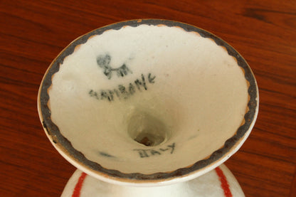 Guido Gambone Donkey Mark Italian Pottery Vase