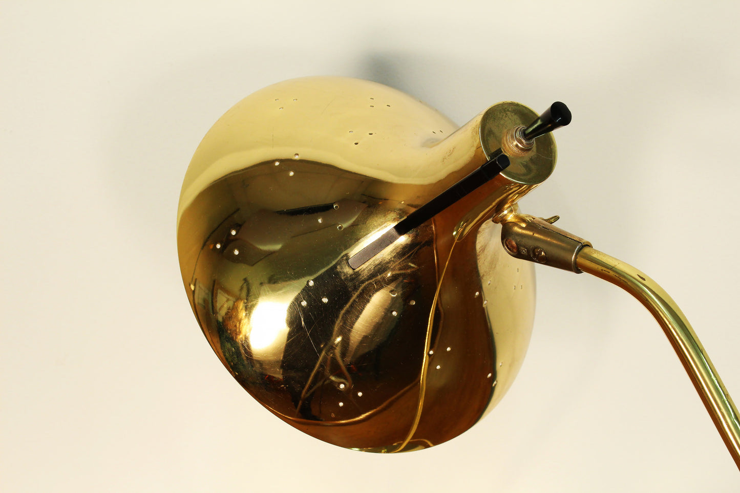 Maurizio Tempestini Lightolier Style Brass Table Lamp