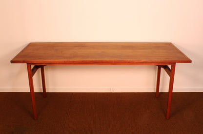 Walnut Dining Table/Desk by Jens Risom