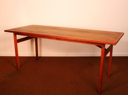 Walnut Dining Table/Desk by Jens Risom