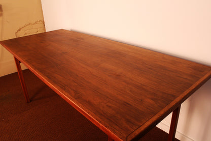 Walnut Dining Table/Desk by Jens Risom