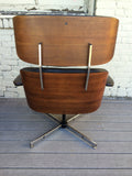 Eames Style Lounge Chair and Ottoman by Plycraft