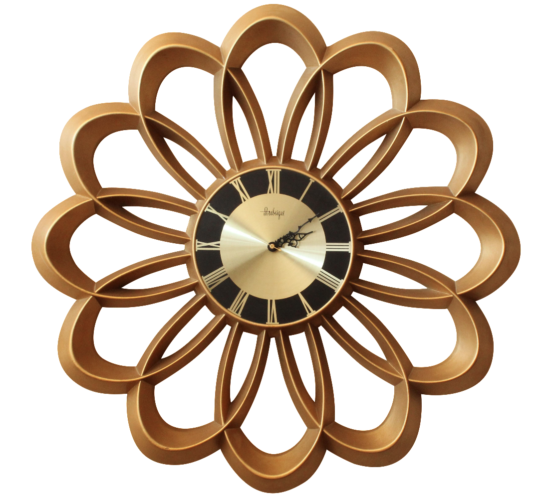 Burwood Atomic Arabesque Wall Clock