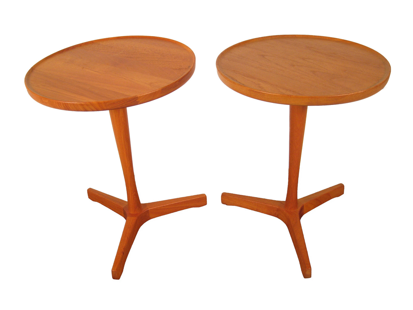 Hans C. Andersen Side Teak End Tables
