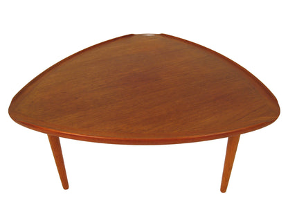 Teak Triangular Coffee/Occasional Table