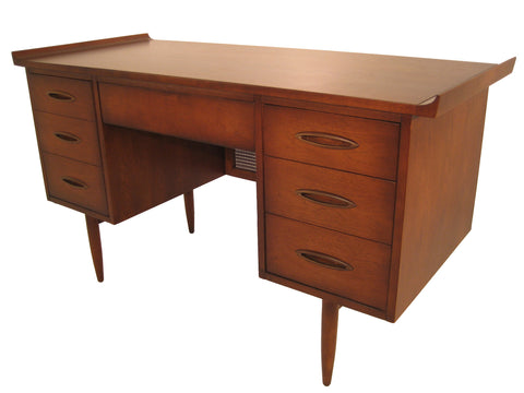 Broyhill Sculptra Mid-Century Desk