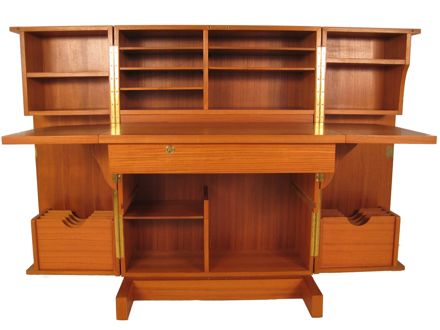 Vintage Danish Teak Folding Desk