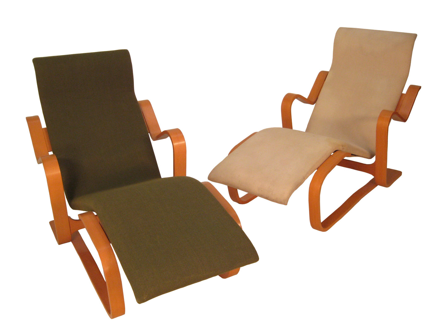 Marcel Breuer "Reclining" Chairs for Knoll