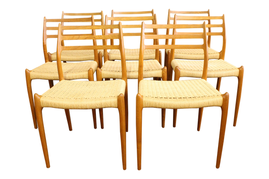 Moller Model 78 Chairs - Set (8)