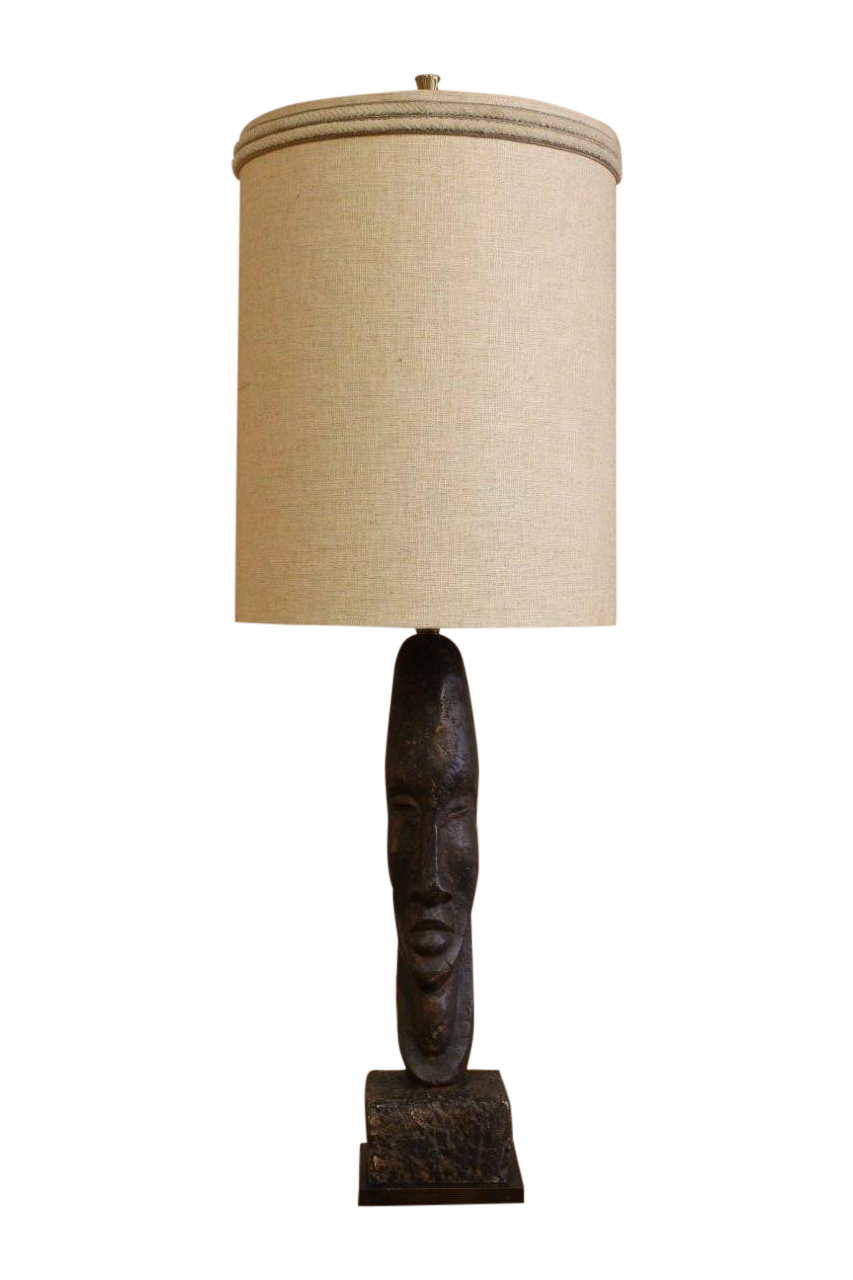 Rembrandt Monumental Tiki Head Lamp