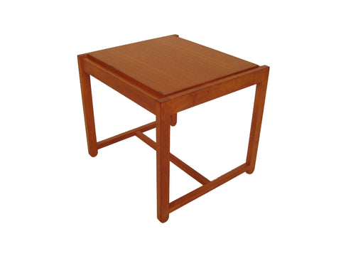 Danish Teak Convertible Stool Table by O. D. Mobler for Domus Danica