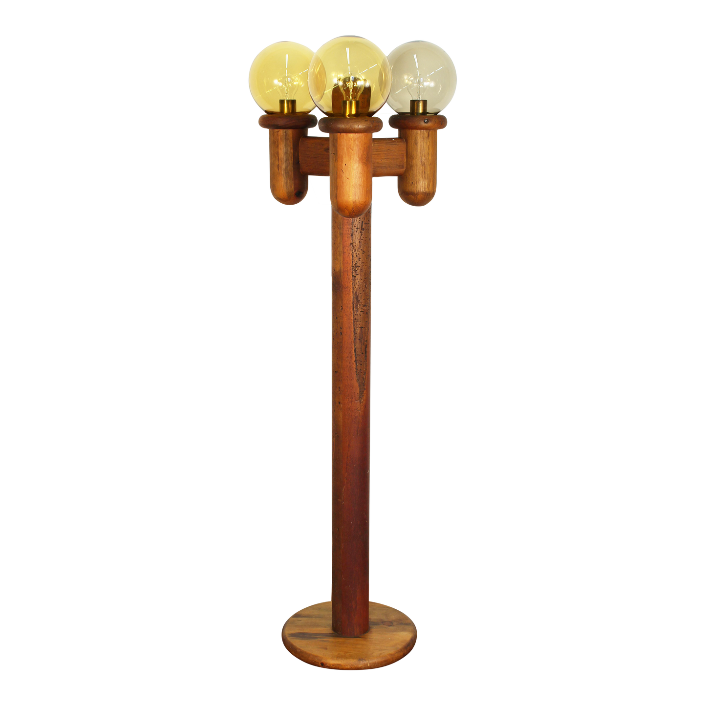 Vintage 1970s Modeline Cactus 3 Light Floor Lamp Metro Eclectic